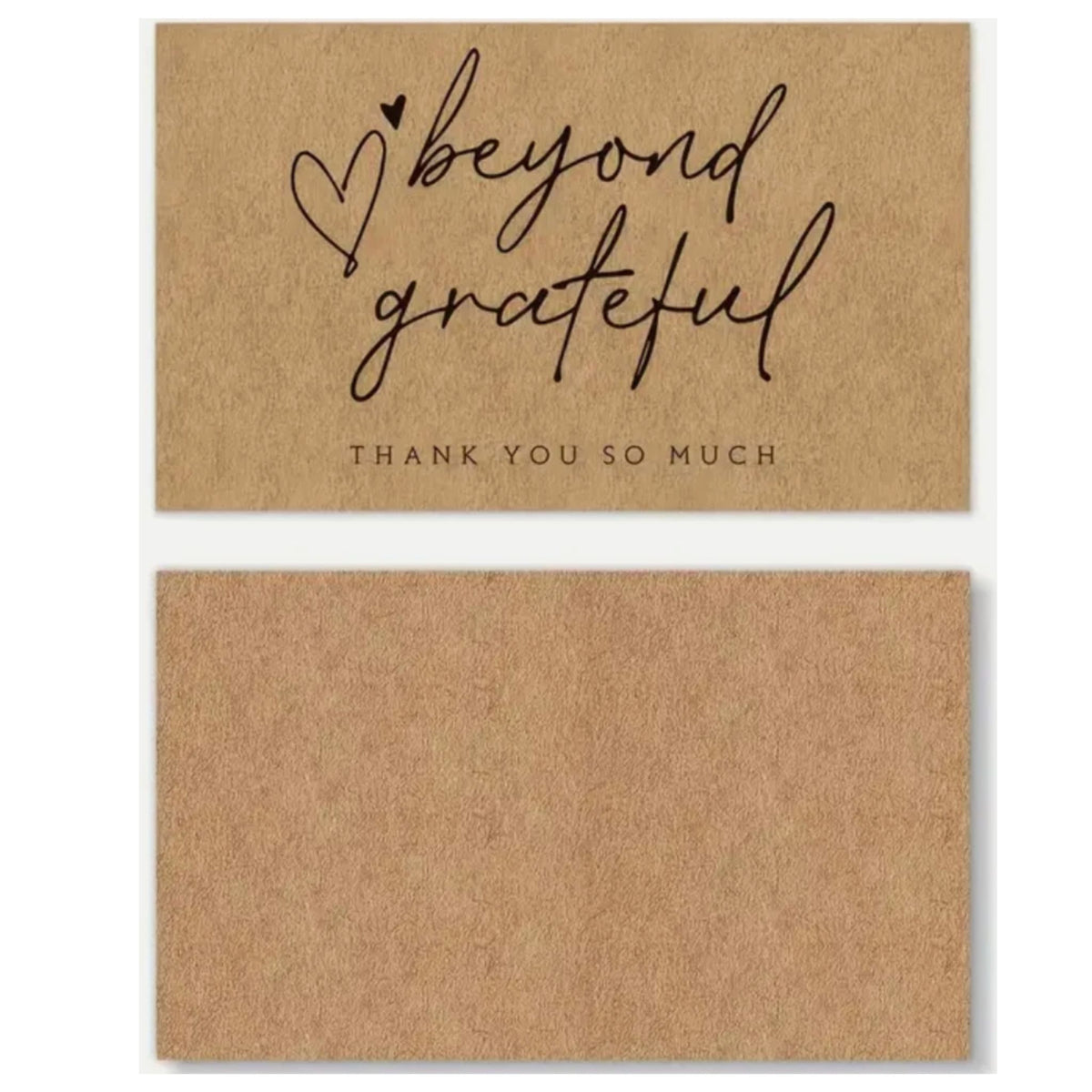Beyond Grateful Thank You Cards - Set of 25