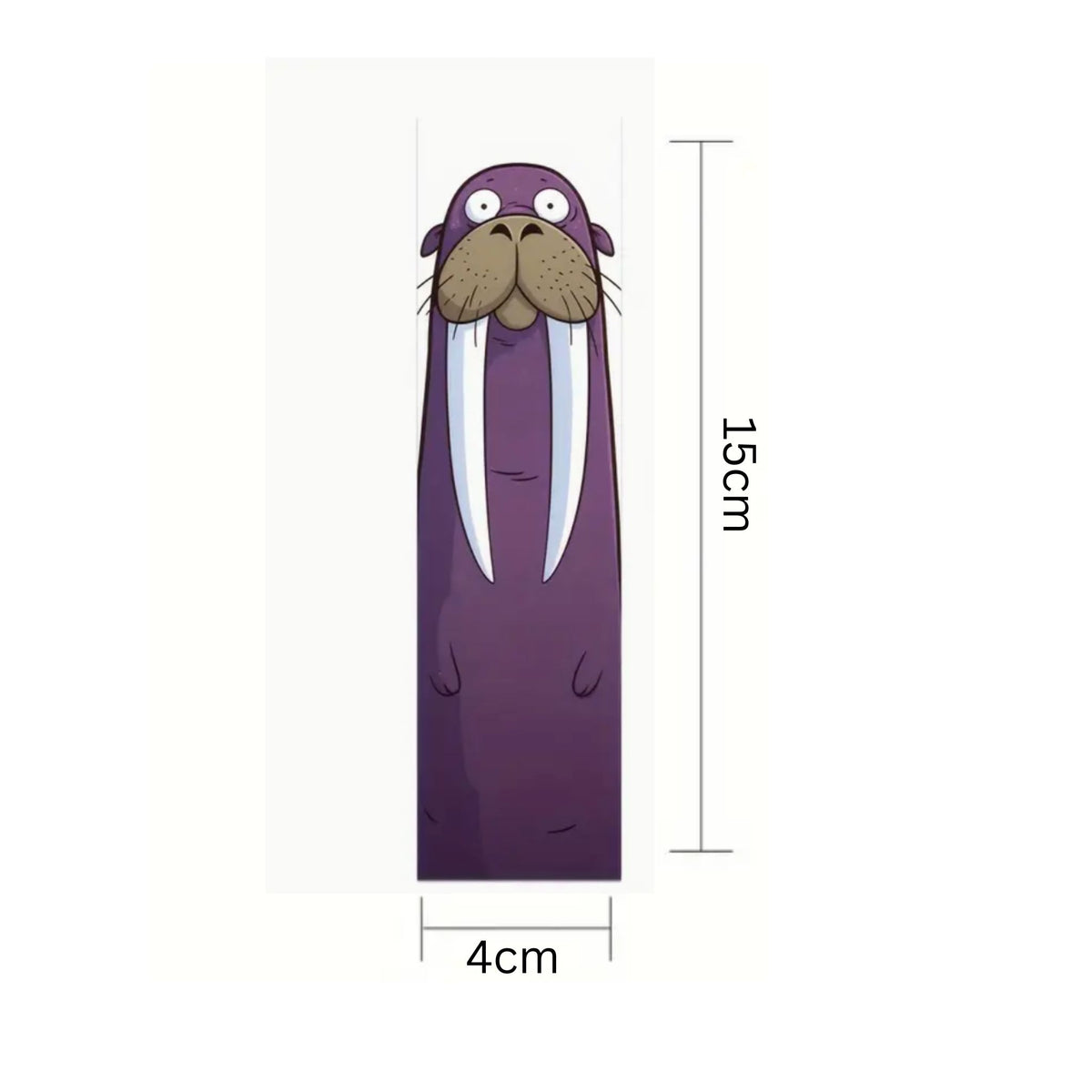 Cartoon Animal Design Bookmarks - Set of 5