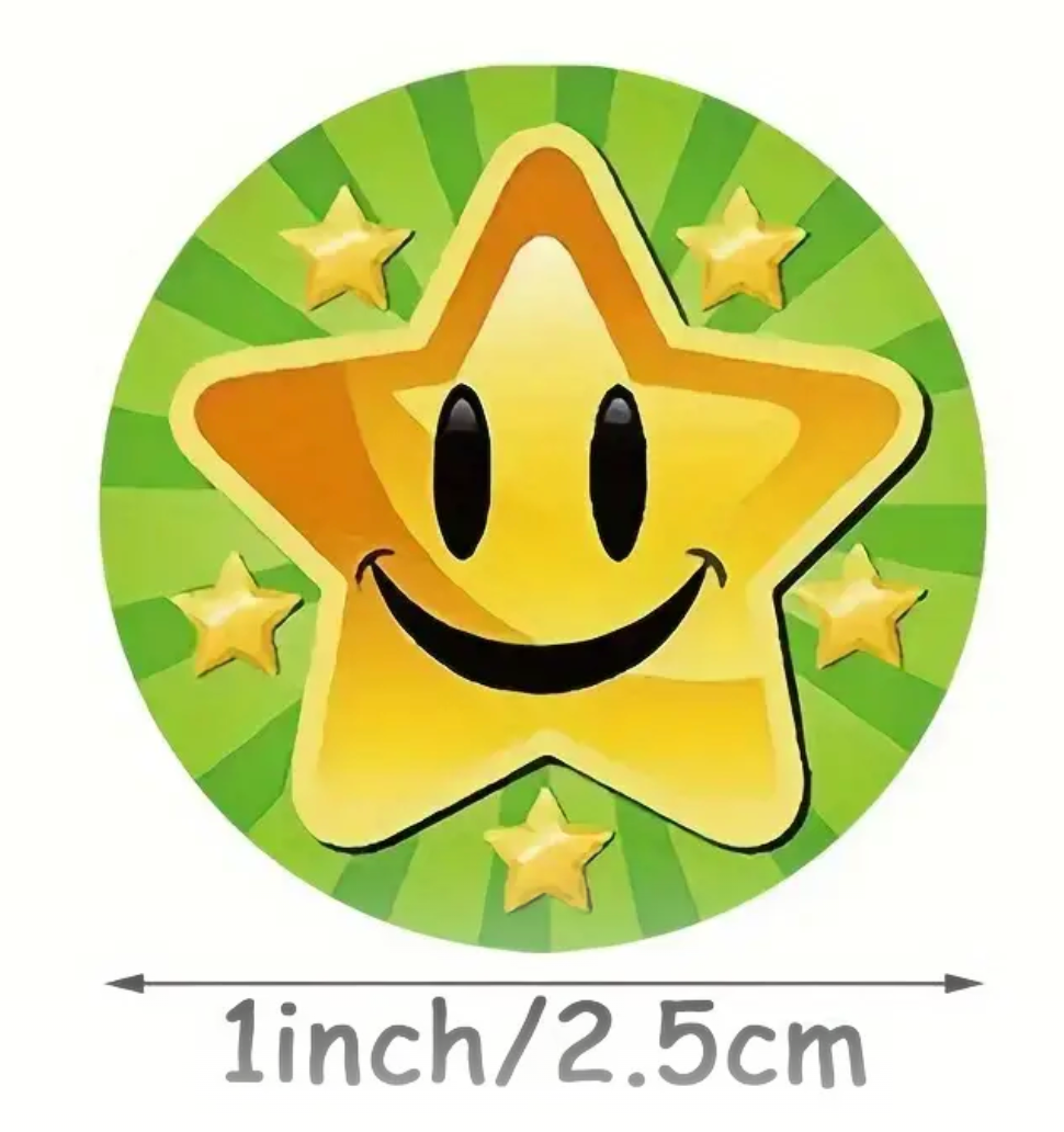 Teacher Reward Stickers #2 - 100 Pieces