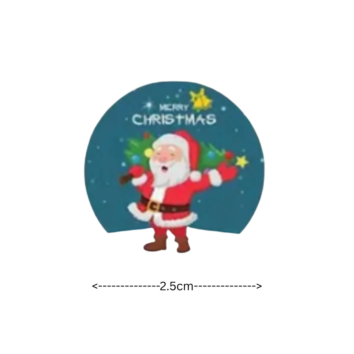 Christmas Design Stickers #5 - 100 Pieces