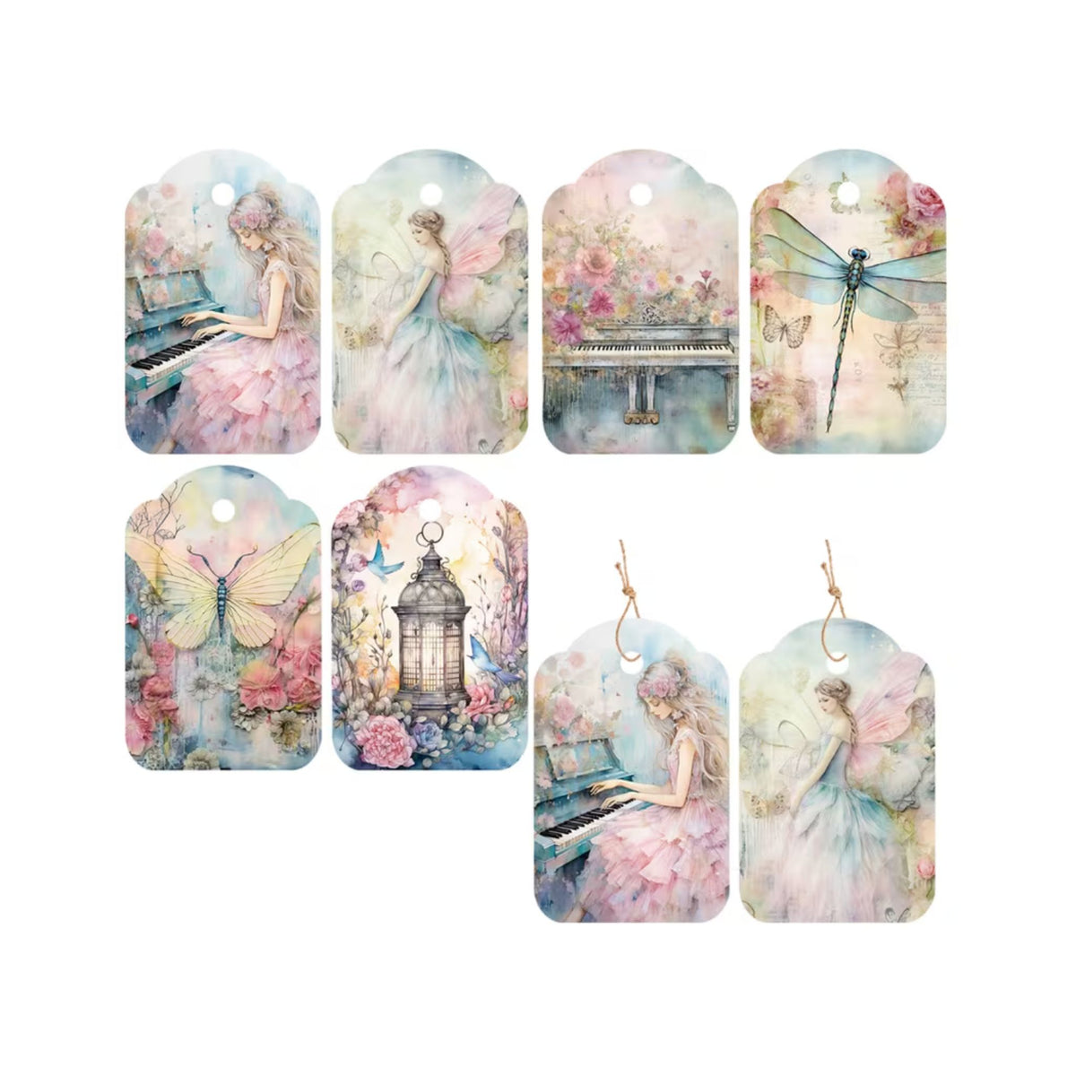 Fairy Fantasy Gift Card Tags - Set of 12