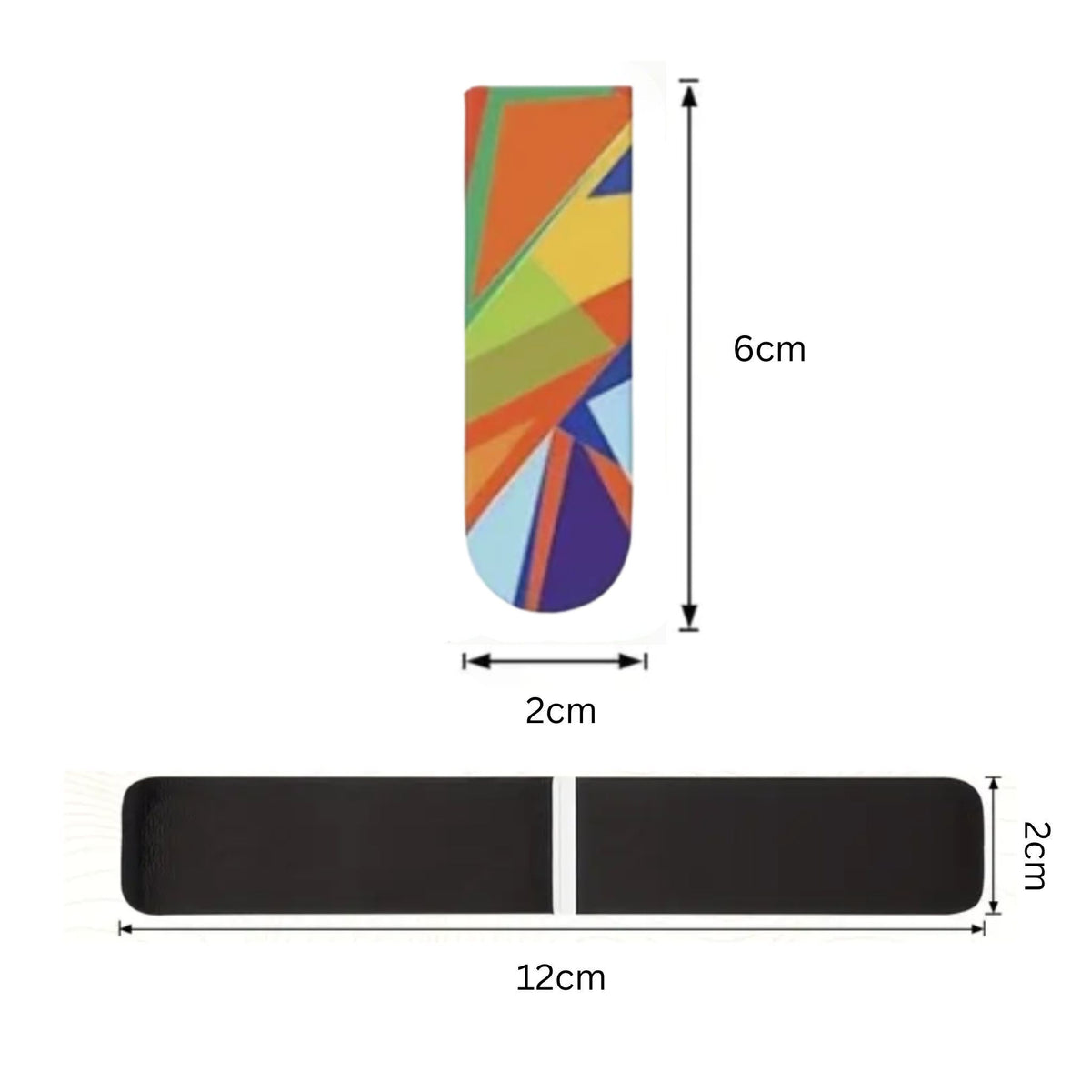 Geometric Magnetic Bookmarks #4 - Set of 3