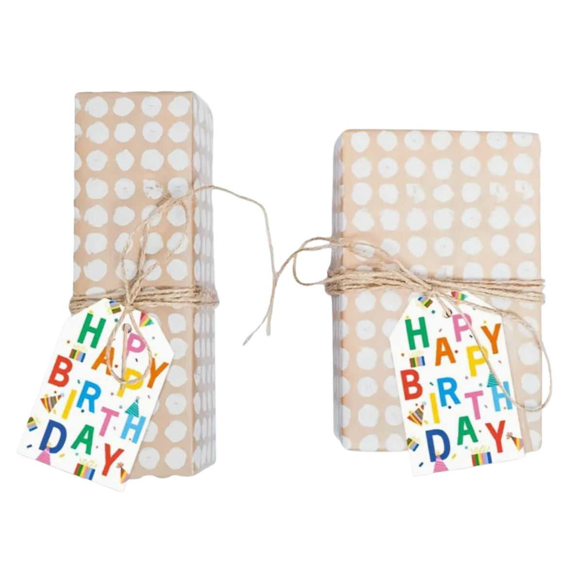 Birthday Gift Card Tags #2 - Set of 10