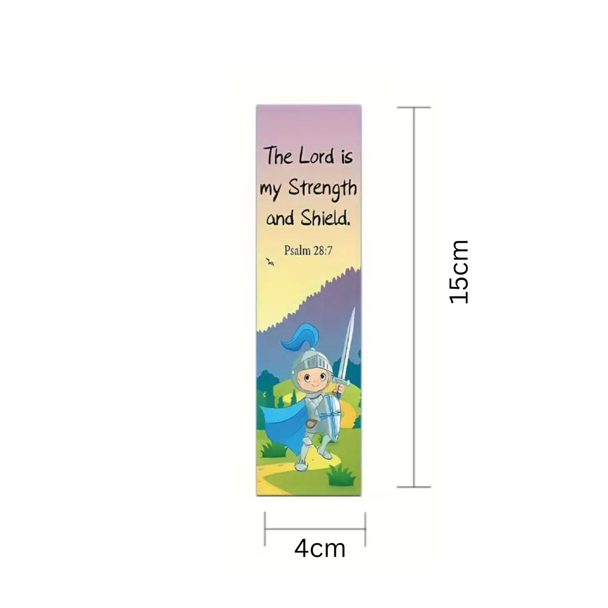 Kids Bible Verse Bookmarks - Set of 5