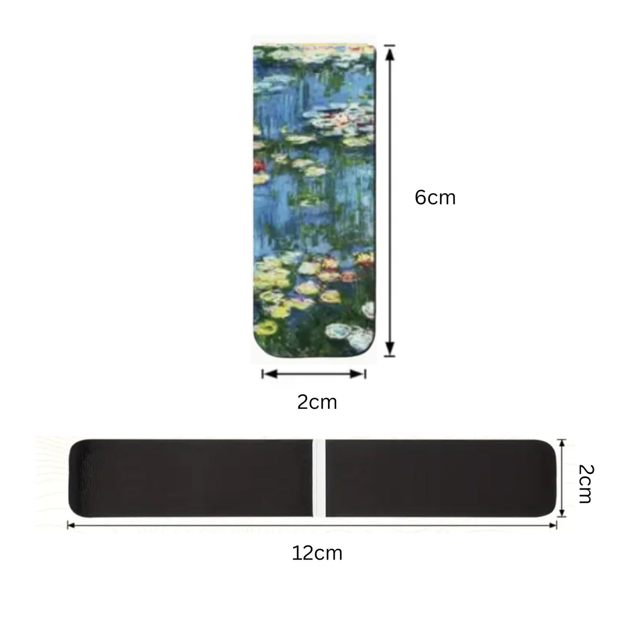 Monet Magnetic Bookmarks #2 - Set of 3