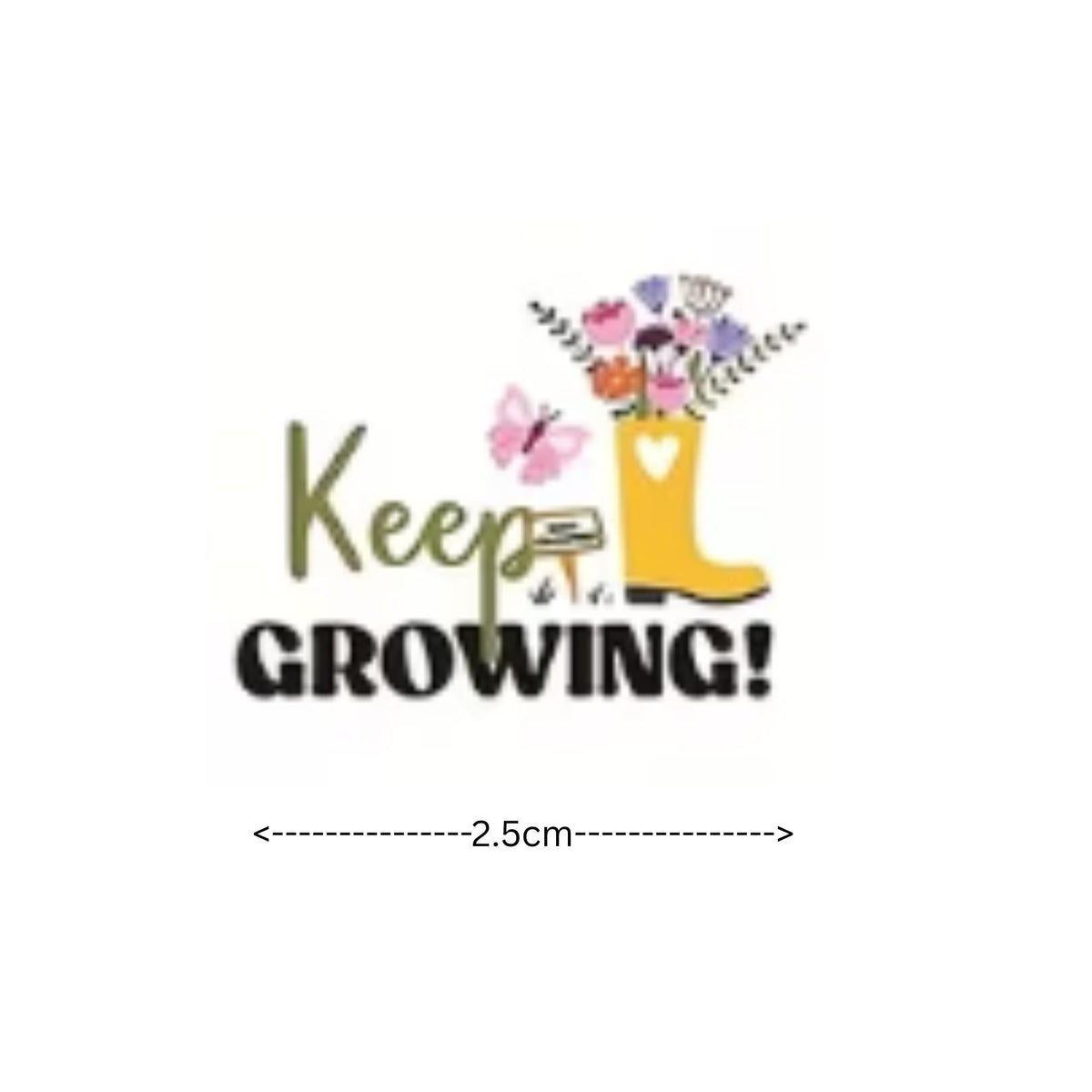 Plant Theme Positive Affirmation Stickers - 100 Pieces