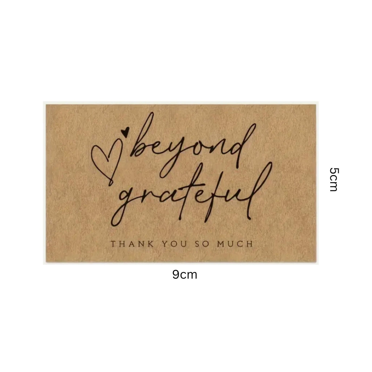 Beyond Grateful Thank You Cards - Set of 25
