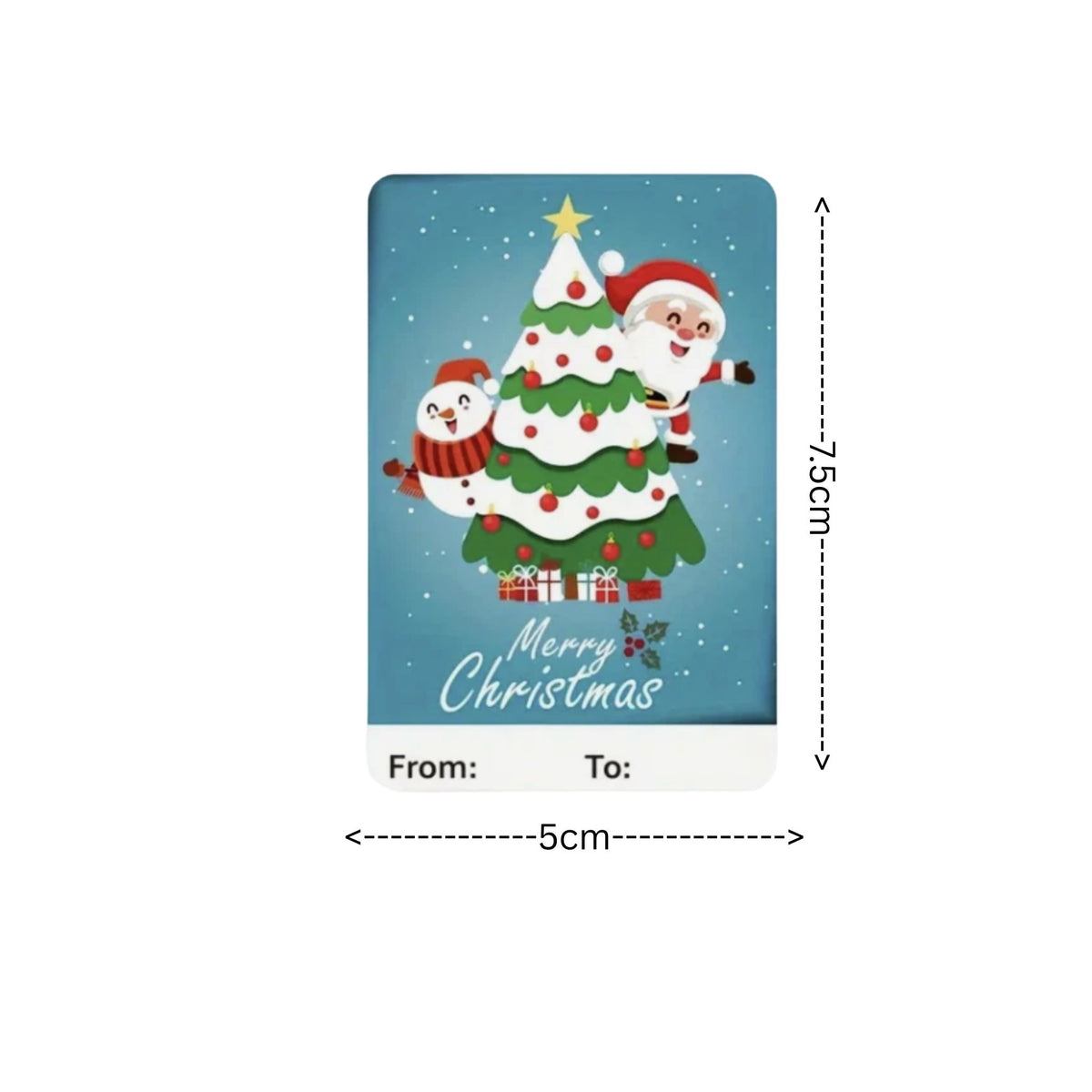 Christmas Gift Stickers Present Labels - 30 Pieces