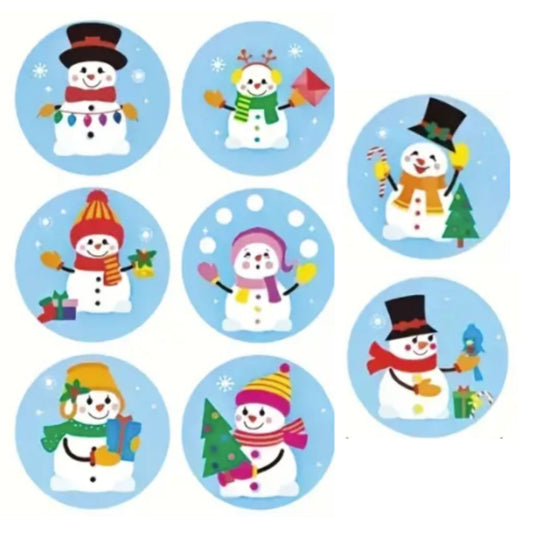 Christmas Design Stickers #3 - 100 Pieces