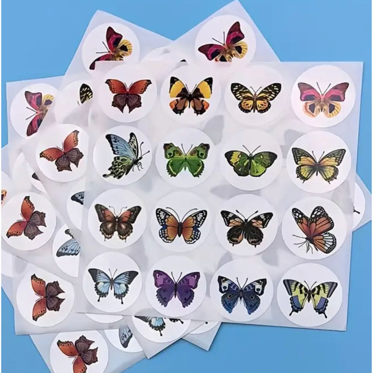 Butterfly Design Sticker Sheets