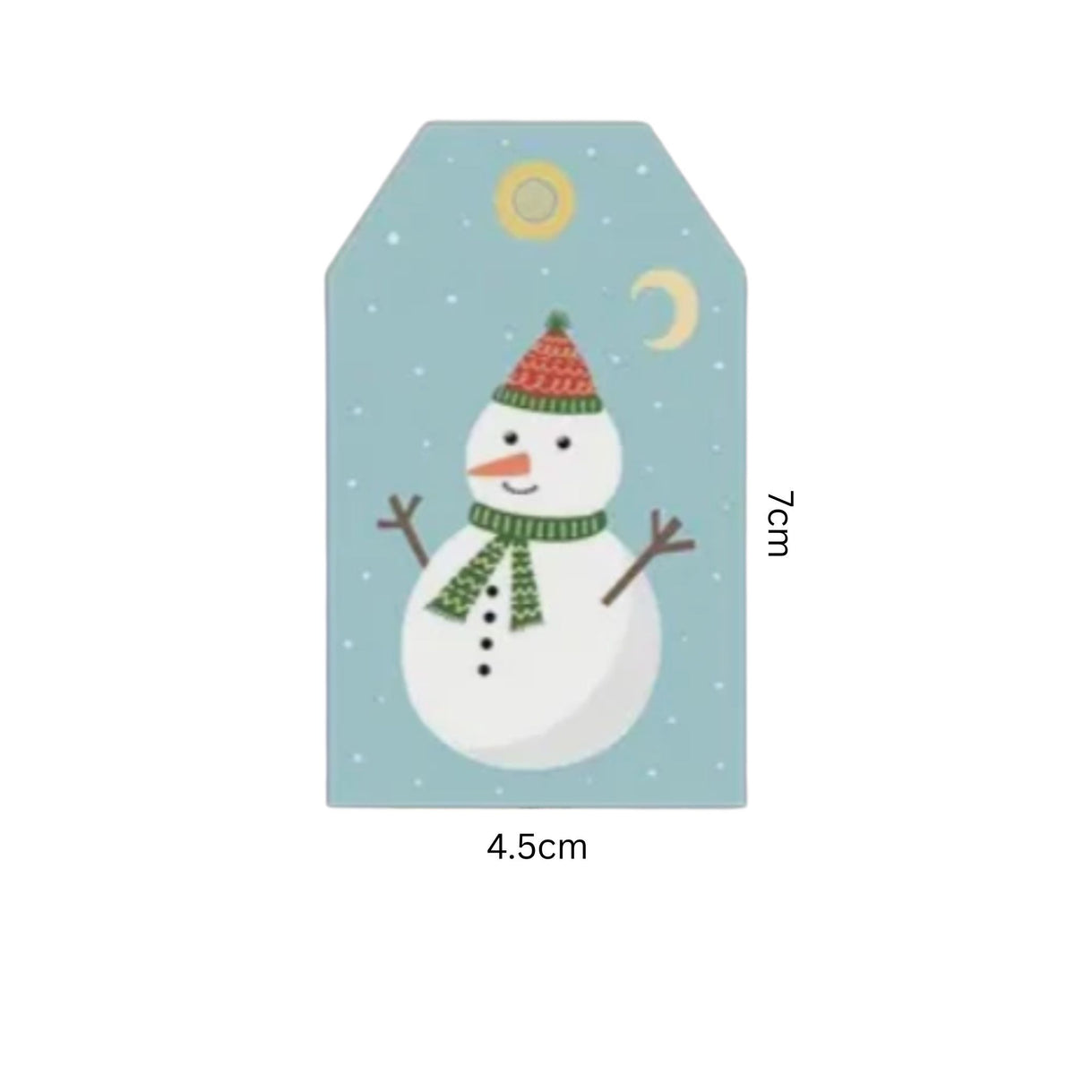 Christmas Gift Card Tags - Set of 12