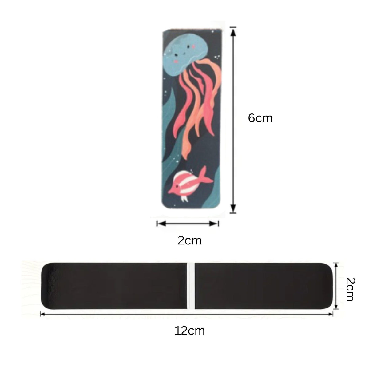 Sea Animal Magnetic Bookmarks - Set of 2