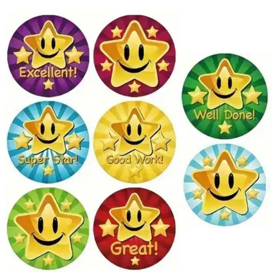 Teacher Reward Stickers #2 - 100 Pieces