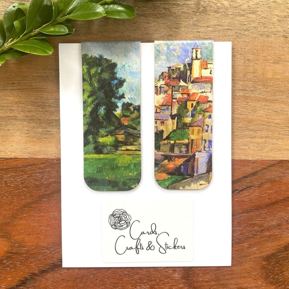 Paul Cezanne Premium Magnetic Bookmarks - Set of 2