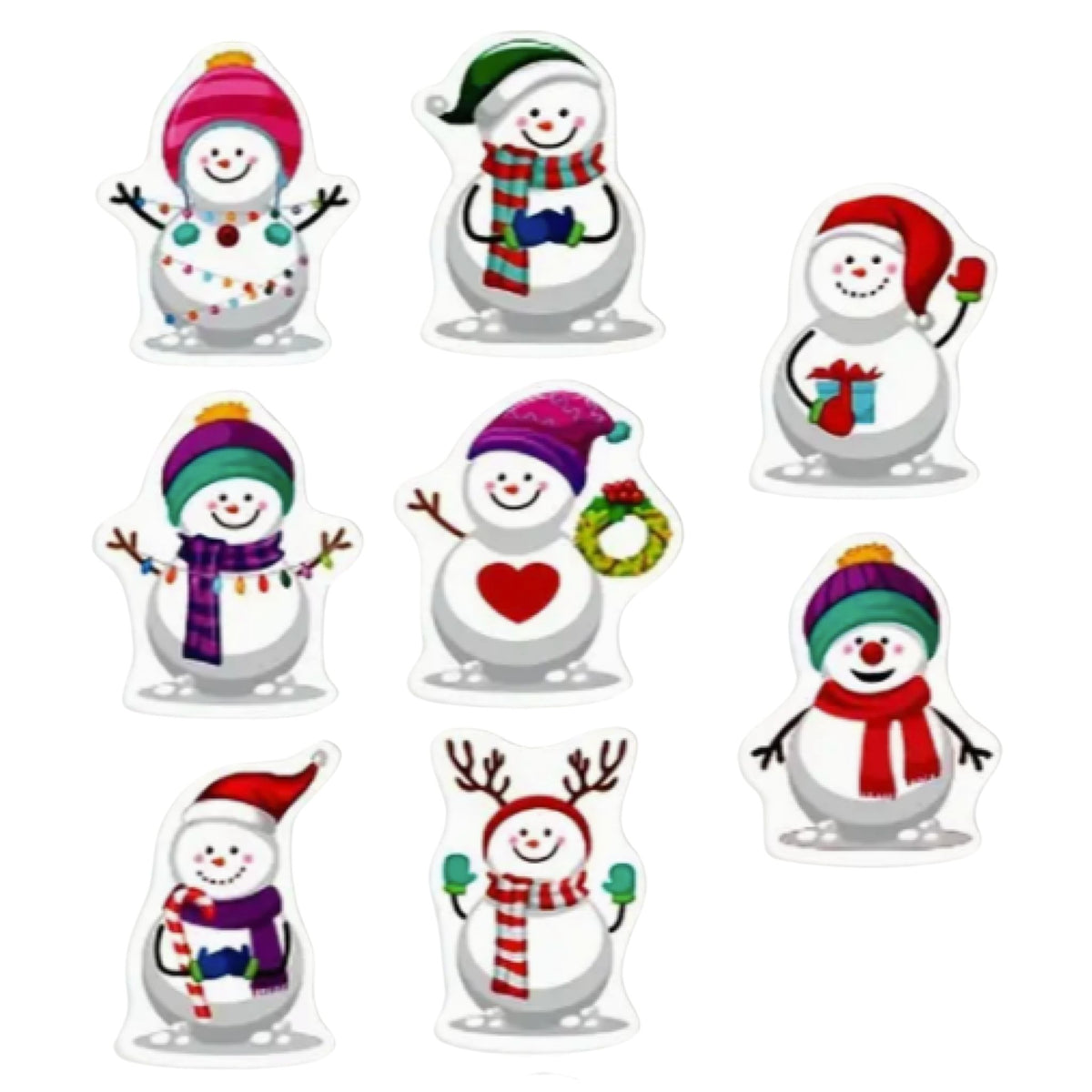 Christmas Design Stickers #11 - 100 Pieces