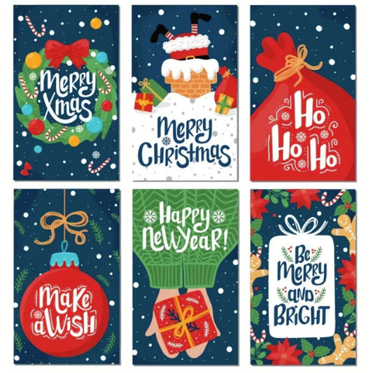 Christmas Gift Card Tags - Set of 12