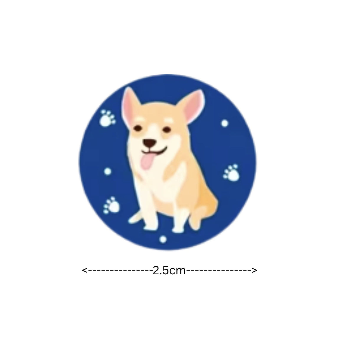 Cartoon Dog Puppy Stickers - 100 Pieces