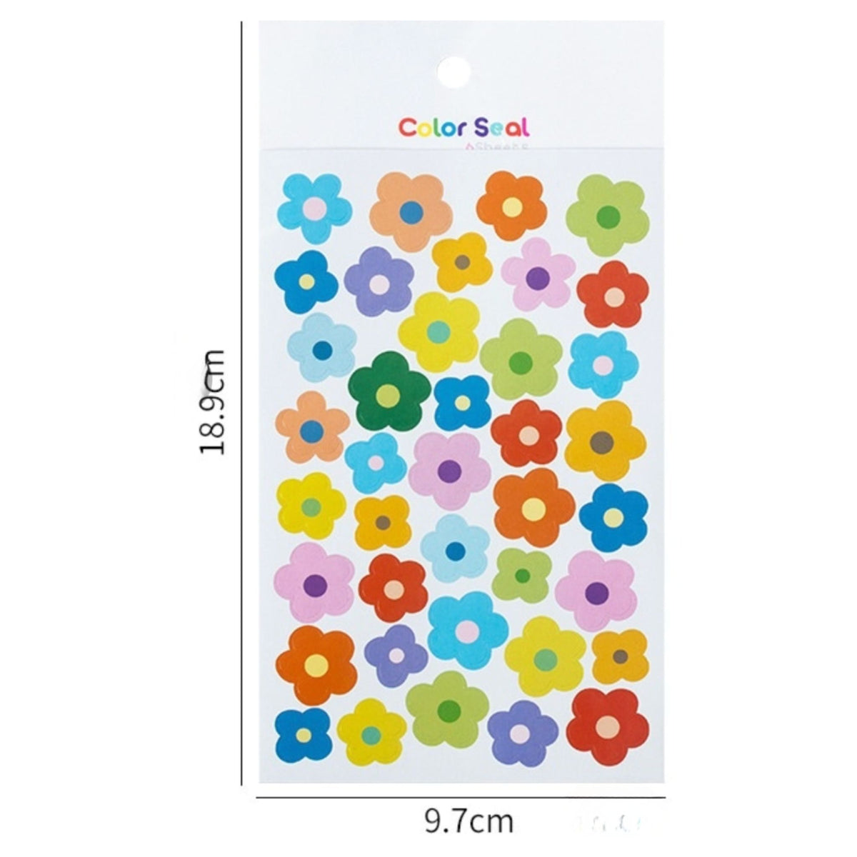 Colourful Flower Design Sticker Sheets