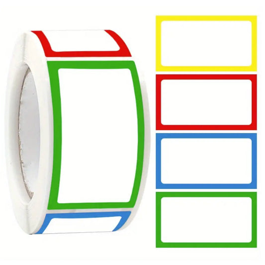 Blank Sticker Labels #1 - 50 Pieces