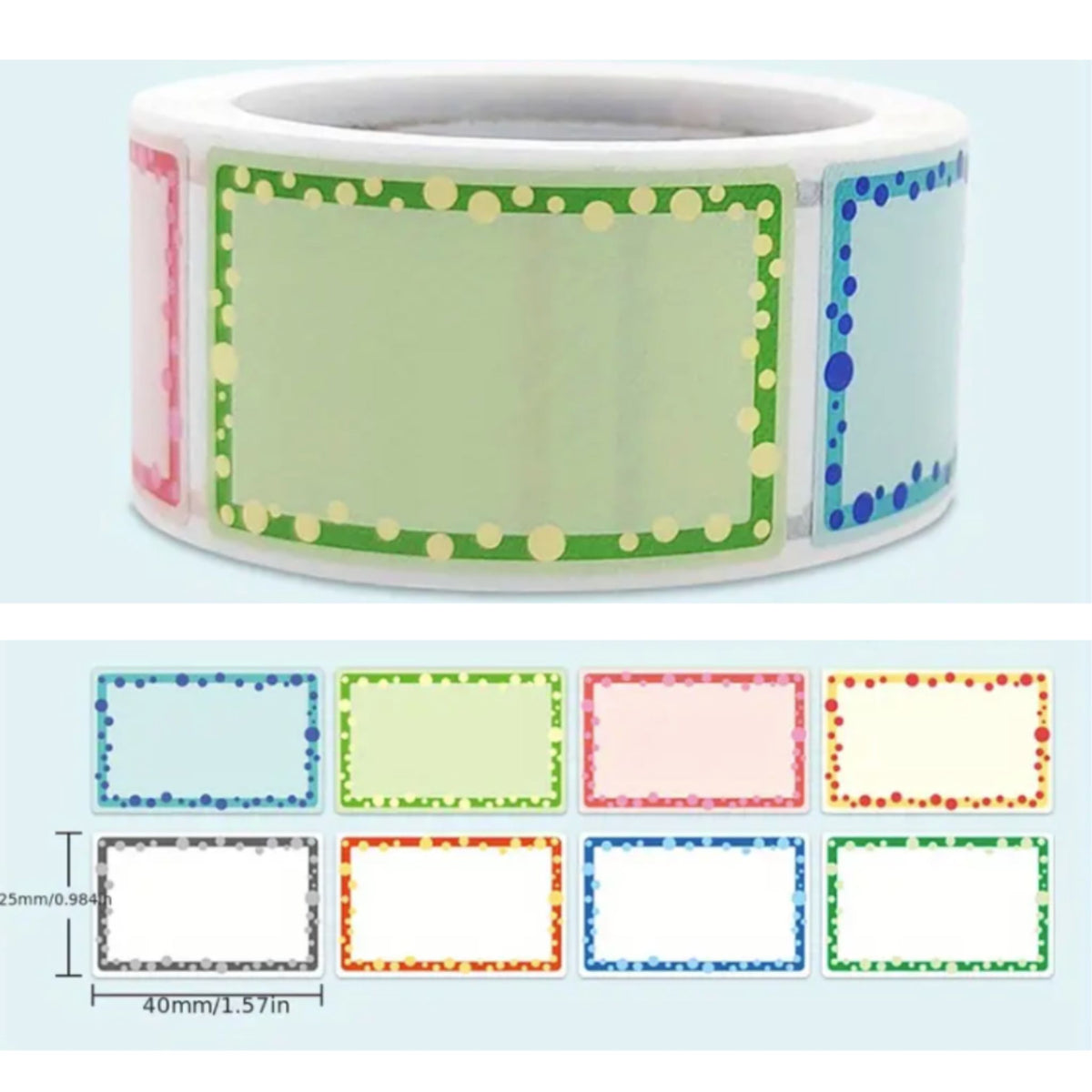 Decorative Sticker Labels #2 - 50 Pieces