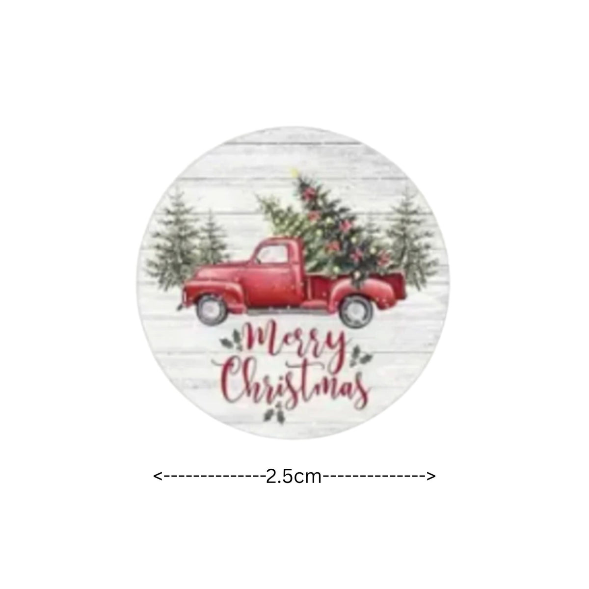 Christmas Design Stickers #1 - 100 Pieces