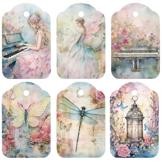 Fairy Fantasy Gift Card Tags - Set of 12
