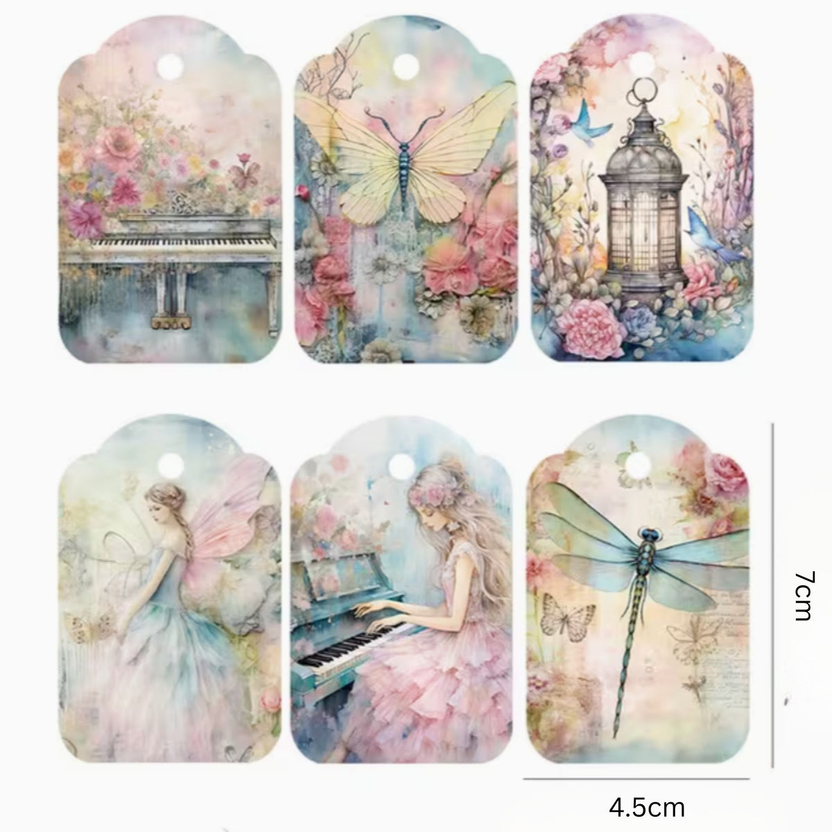 Fairy Fantasy Gift Card Tags - Set of 12