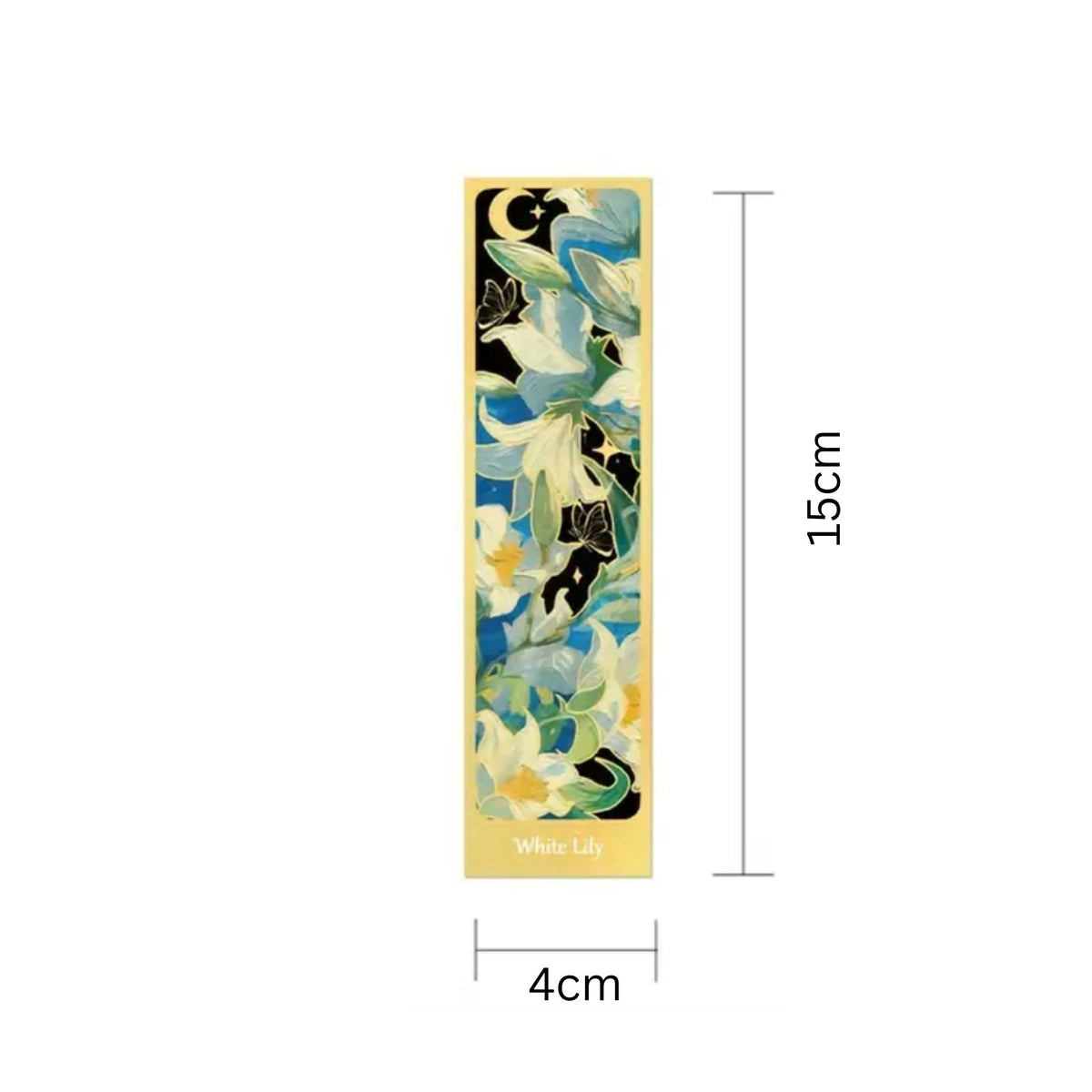 Flower Oil Painting Bookmarks - Set of 5
