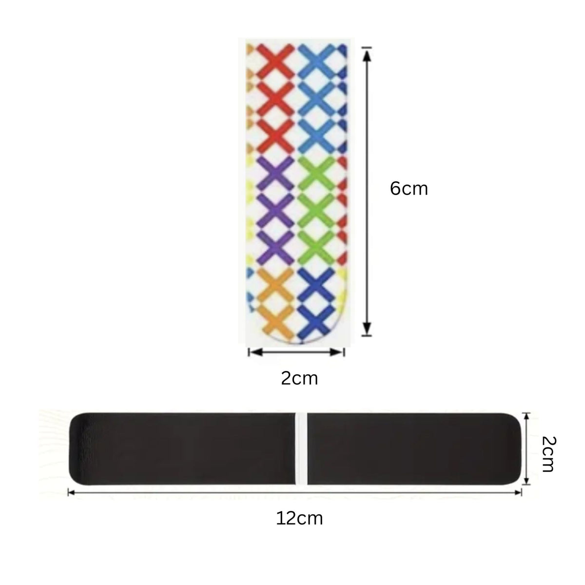 Geometric Magnetic Bookmarks #1 - Set of 3