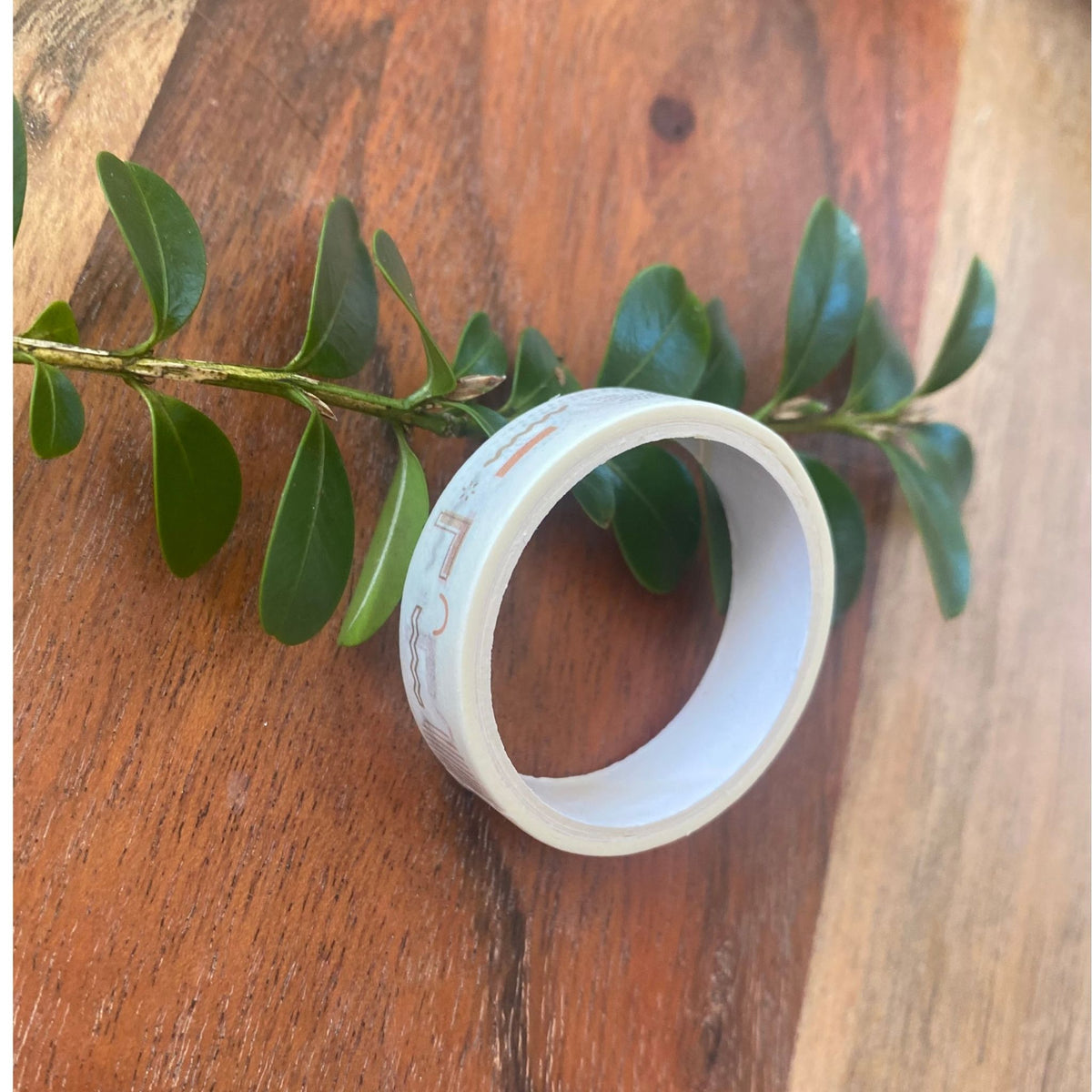 Mini Washi Tape Set Geometric Pattern #1 - 5 Rolls