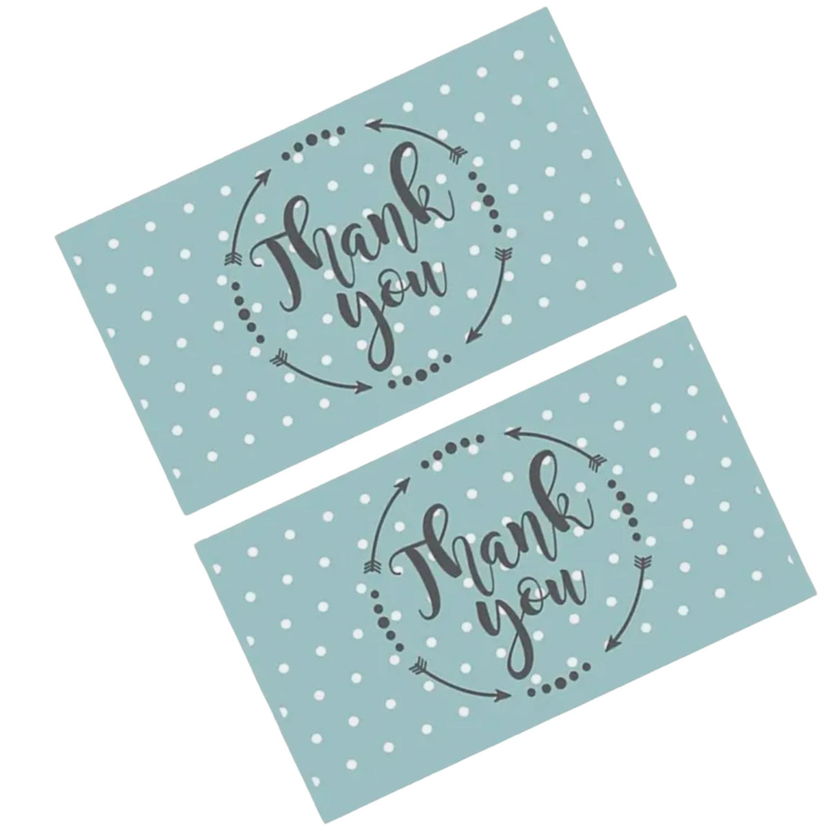 Green Dot Thank You Gift Cards - Set of 25
