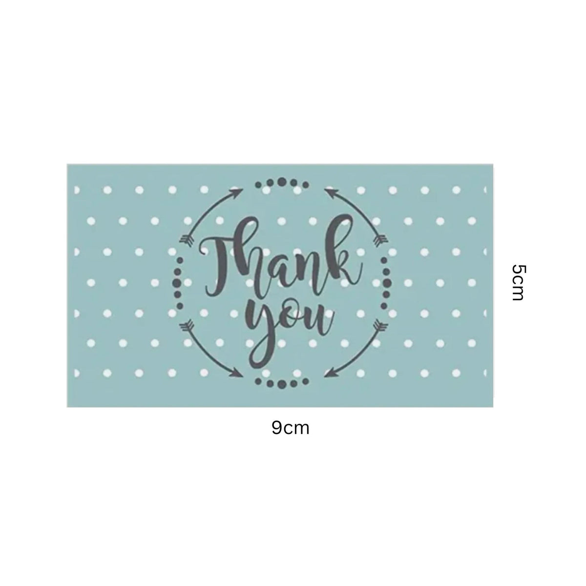 Green Dot Thank You Gift Cards - Set of 25