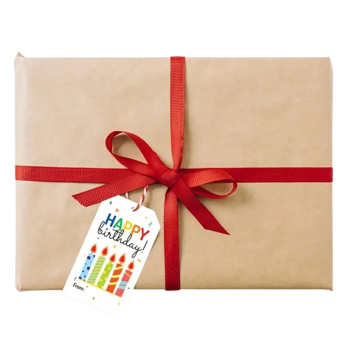 Birthday Gift Card Tags #1 - Set of 10