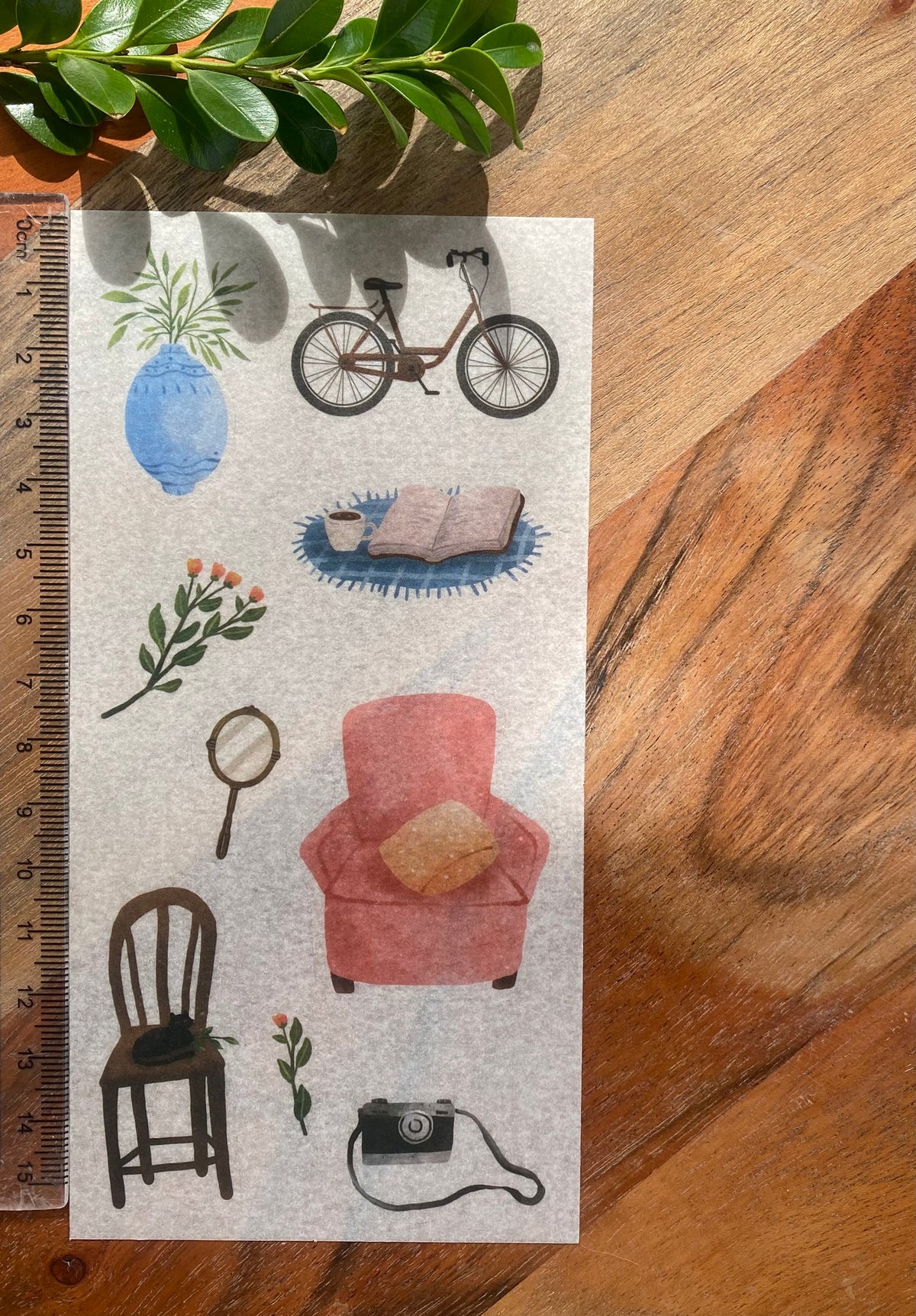 Home Style Washi Stickers - 6 Sheets