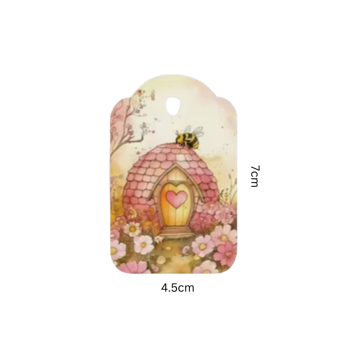 Honey Bee Gift Card Tags - Set of 12