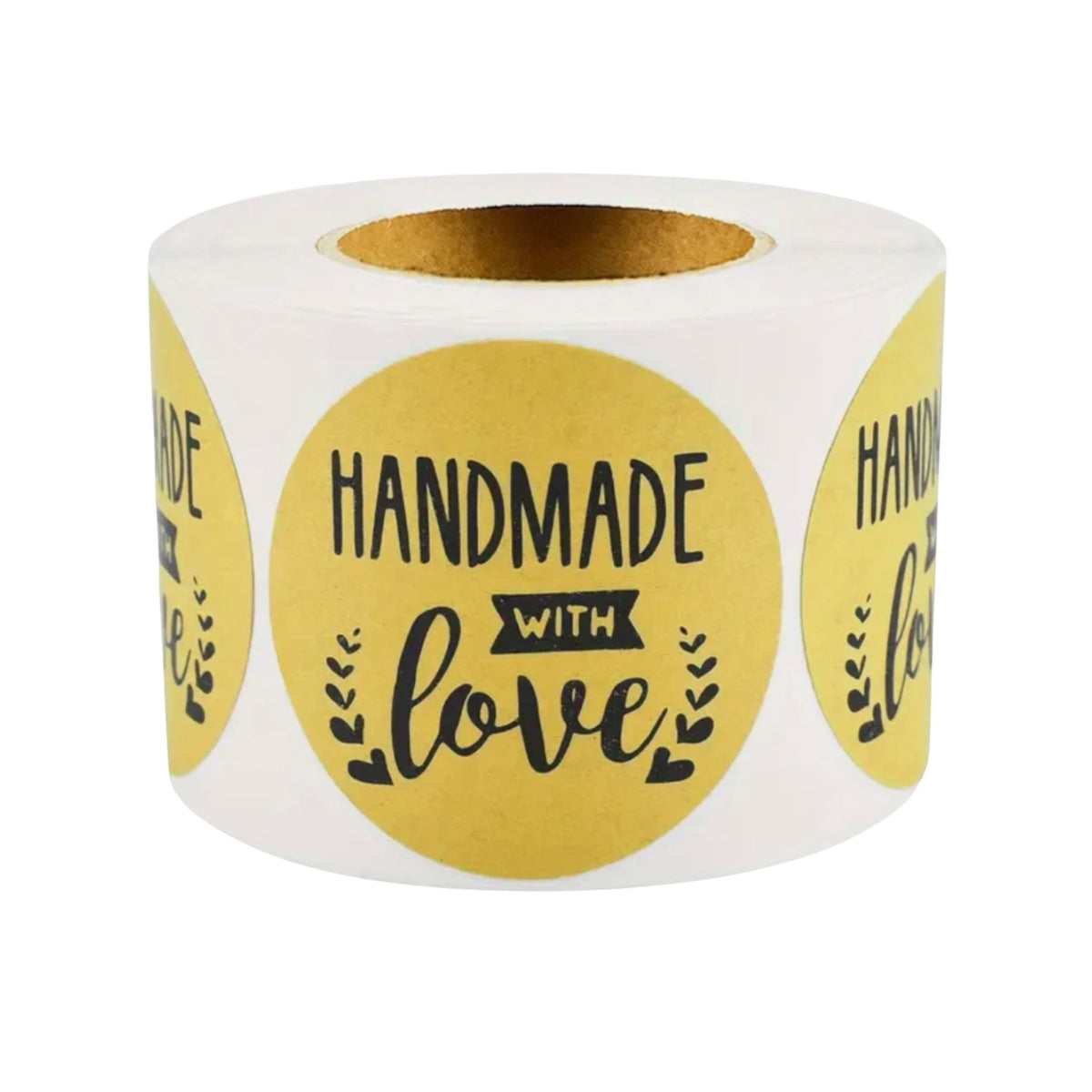Handmade with Love Sticker - 30 Pieces