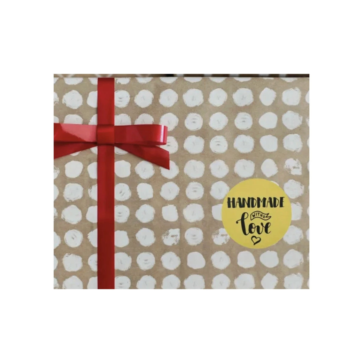 Handmade with Love Sticker - 30 Pieces