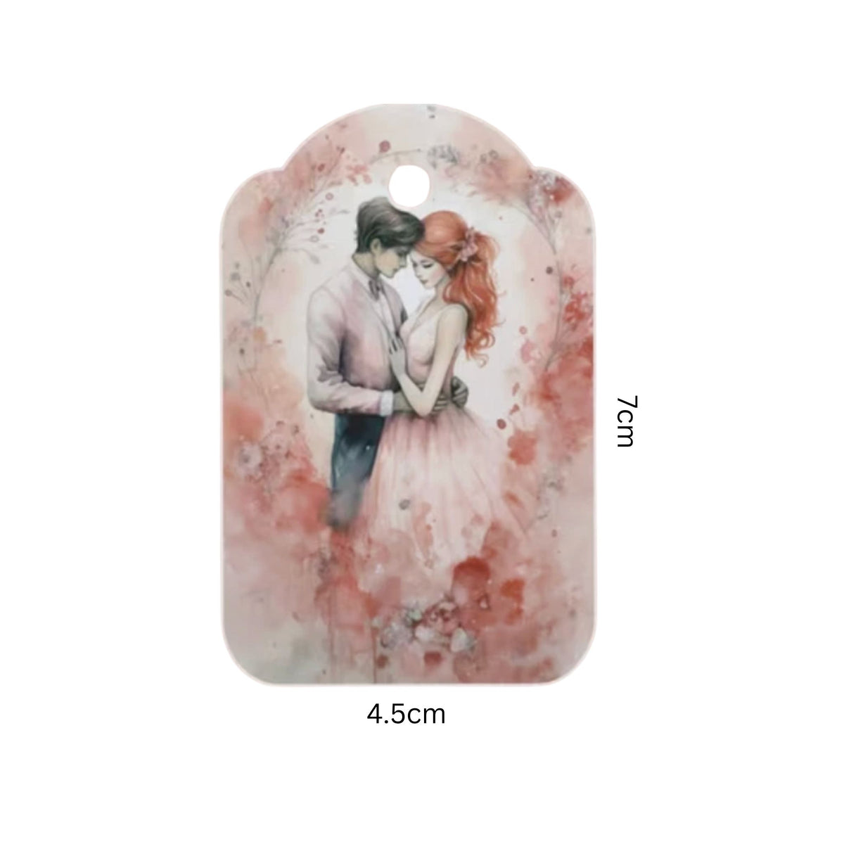 Love Romance Gift Card Tags - Set of 12
