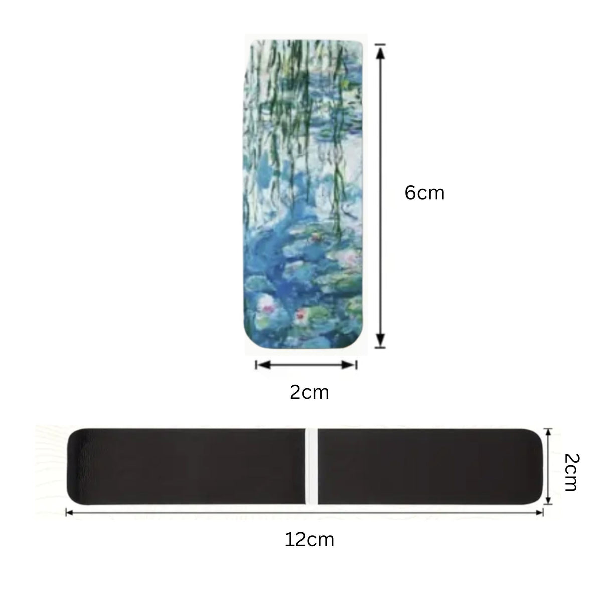Monet Magnetic Bookmarks #1 - Set of 3