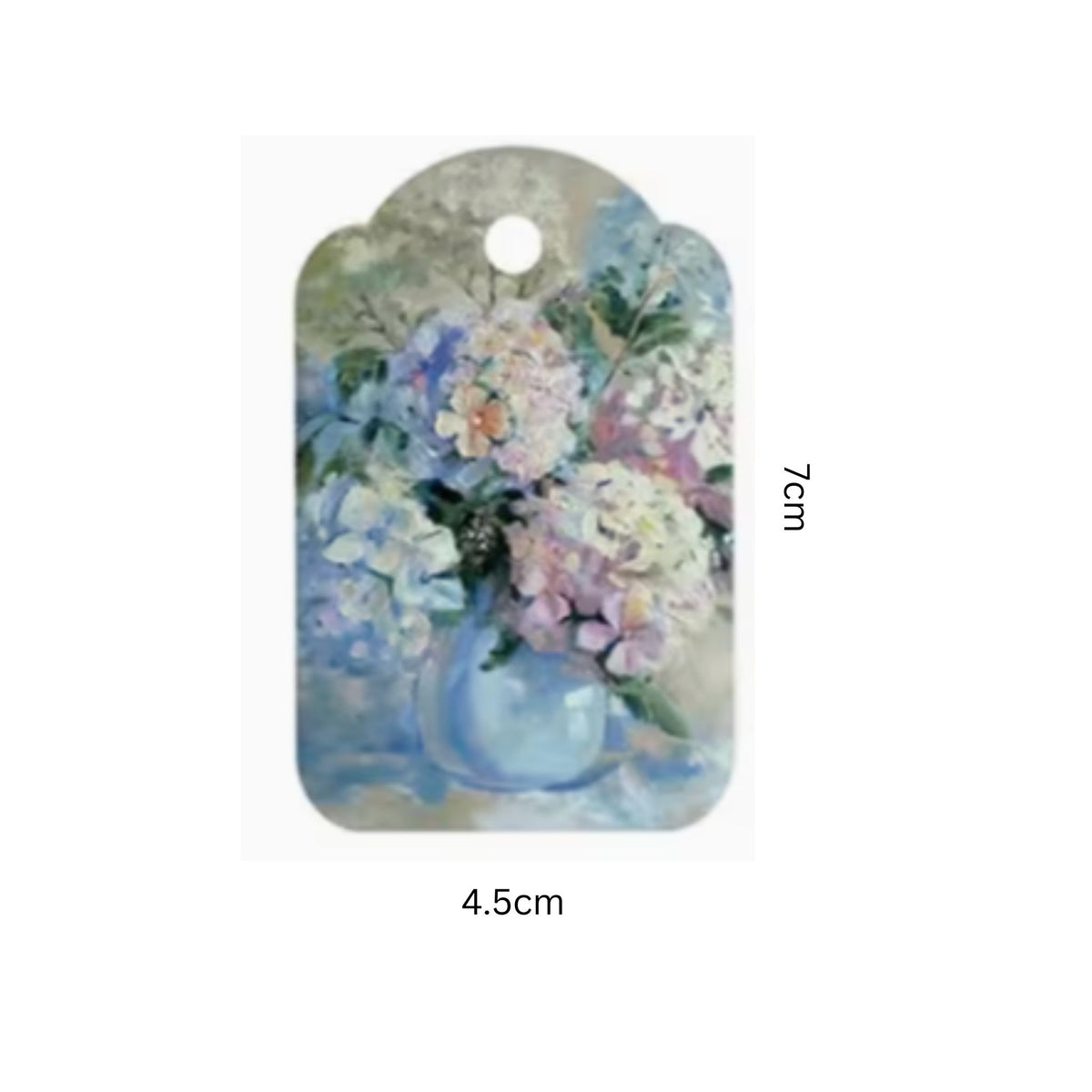 Oil Painting Gift Card Tags - Set of 12