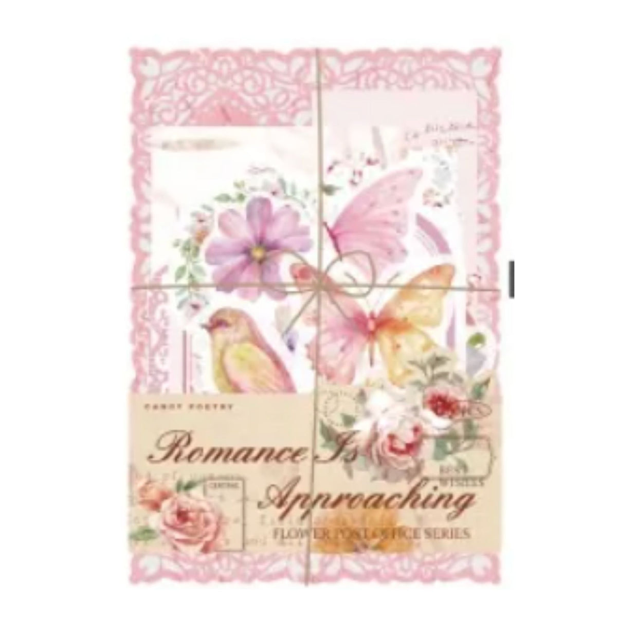 Pink Scrapbooking Junk Journal Paper & Sticker Pack - 100 Pieces