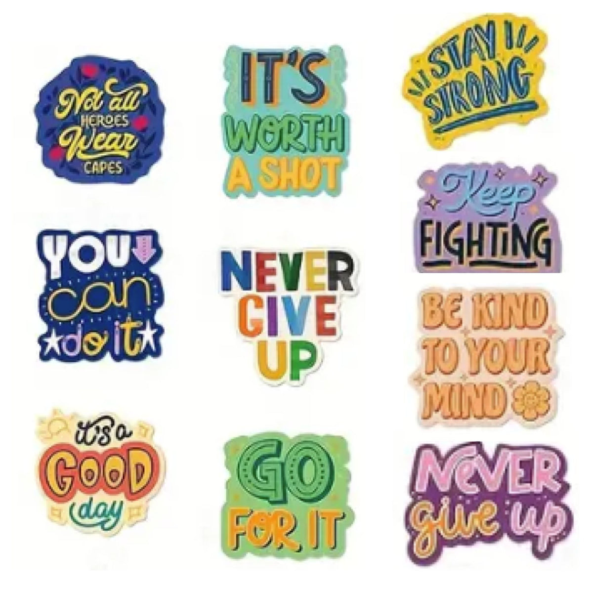Positive Affirmation Stickers #3 - 100 Pieces