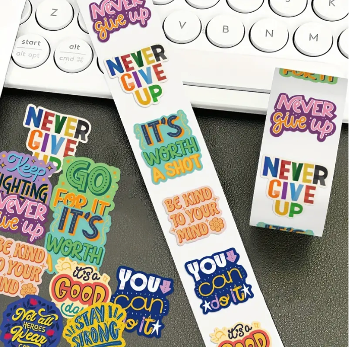 Positive Affirmation Stickers #3 - 100 Pieces