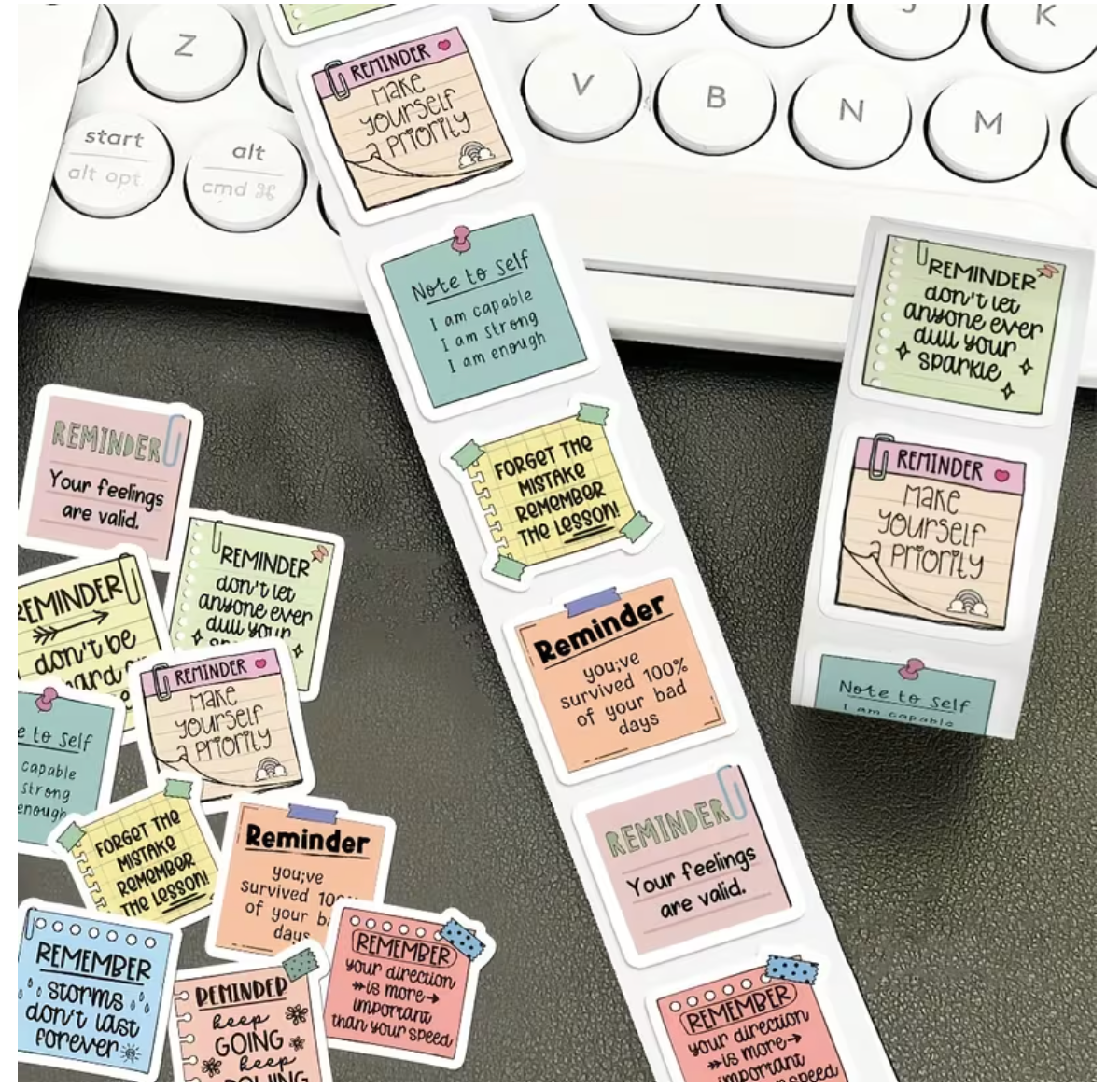 Positive Affirmation Stickers #2 - 100 Pieces