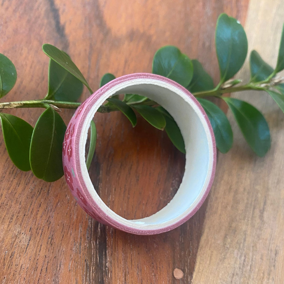 Mini Washi Tape Set Red / Pink - 5 Rolls