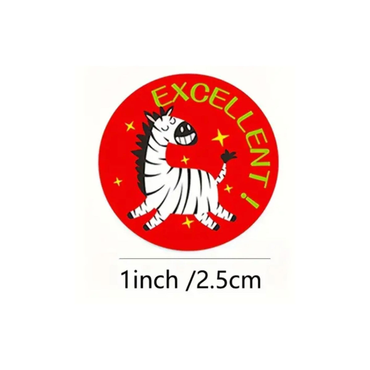Teacher Reward Stickers #6 - 100 Pieces