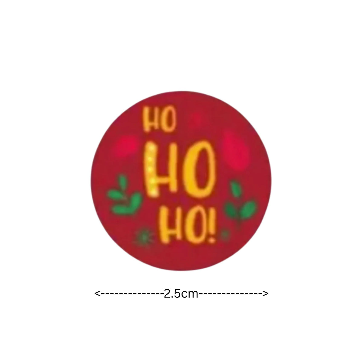 Christmas Design Stickers #9 - 100 Pieces