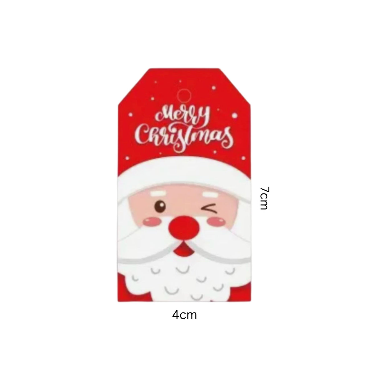 Christmas Gift Card Tags - Set of 10