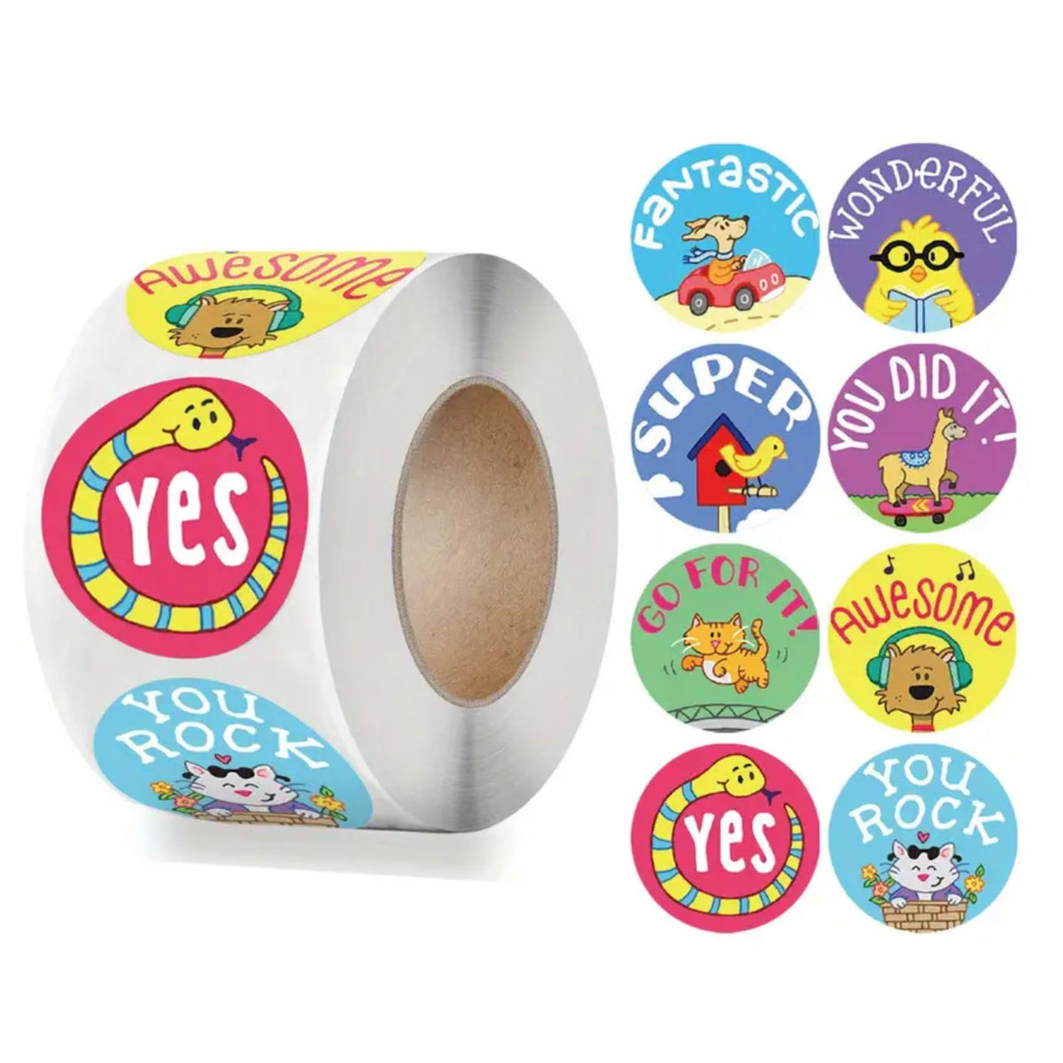 Teacher Reward Stickers #3 - 100 Pieces