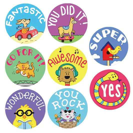 Teacher Reward Stickers #3 - 100 Pieces